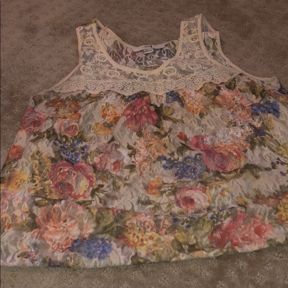 Floral tank